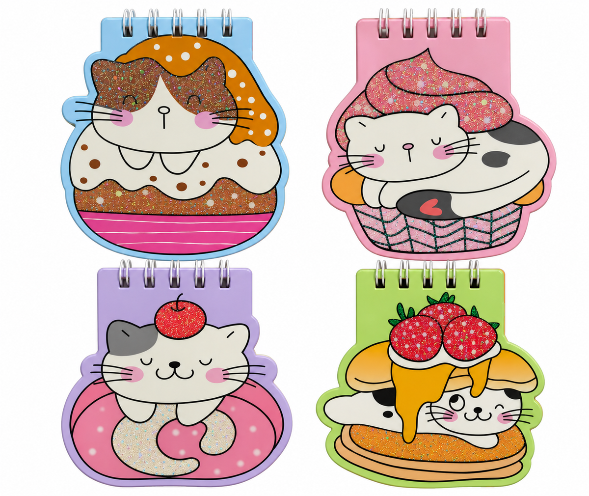 Cute Cat Spiral Diaries