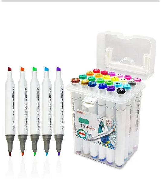 Double sided Markers (Pack of24)