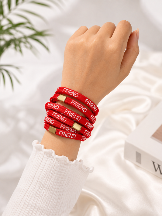 Friendship Band - Red Colour