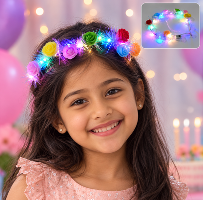 LED Flower Headband