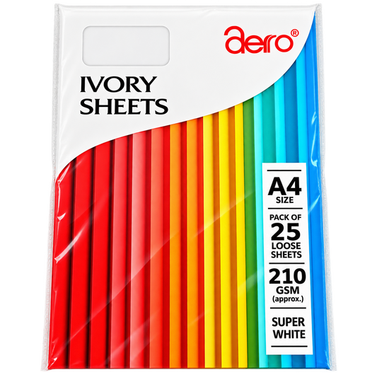 A4 Ivory Paper (Pack of 25)