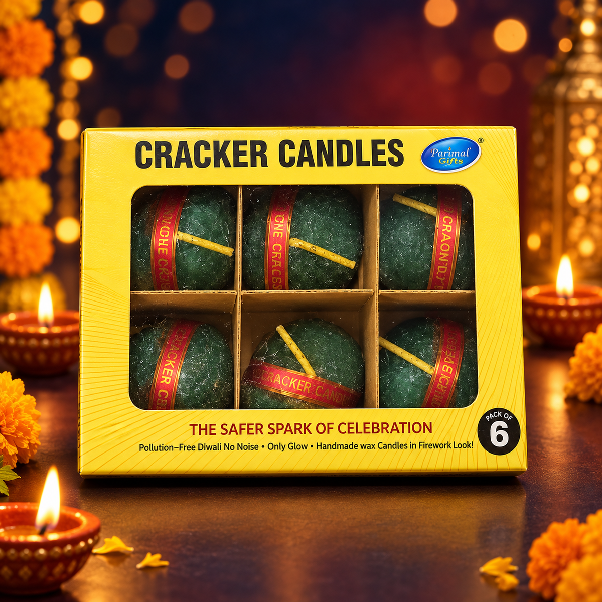 Crackers Candles (Pack of 6)