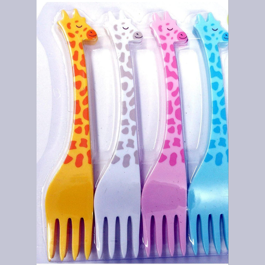 Giraffe Fork Set (Pack of 12)