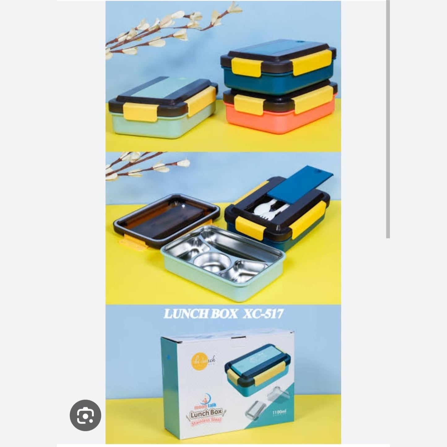 Stainless Steel Jumbo Lunch Box