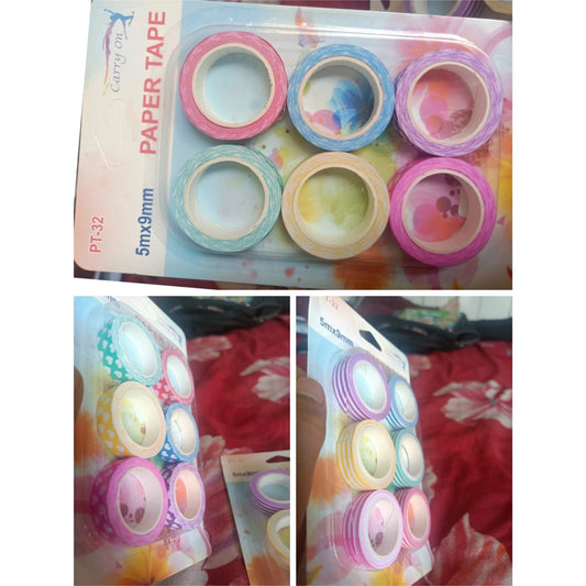 Paper Tape (Pack of 6)