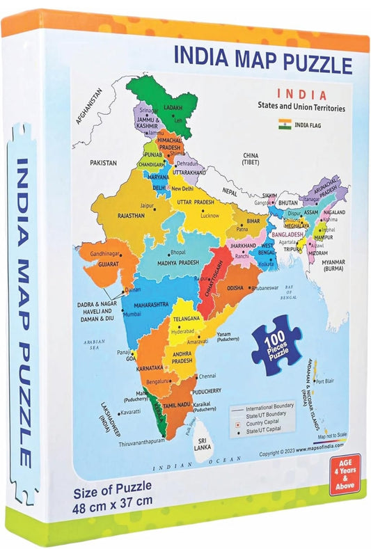 India Map Puzzle