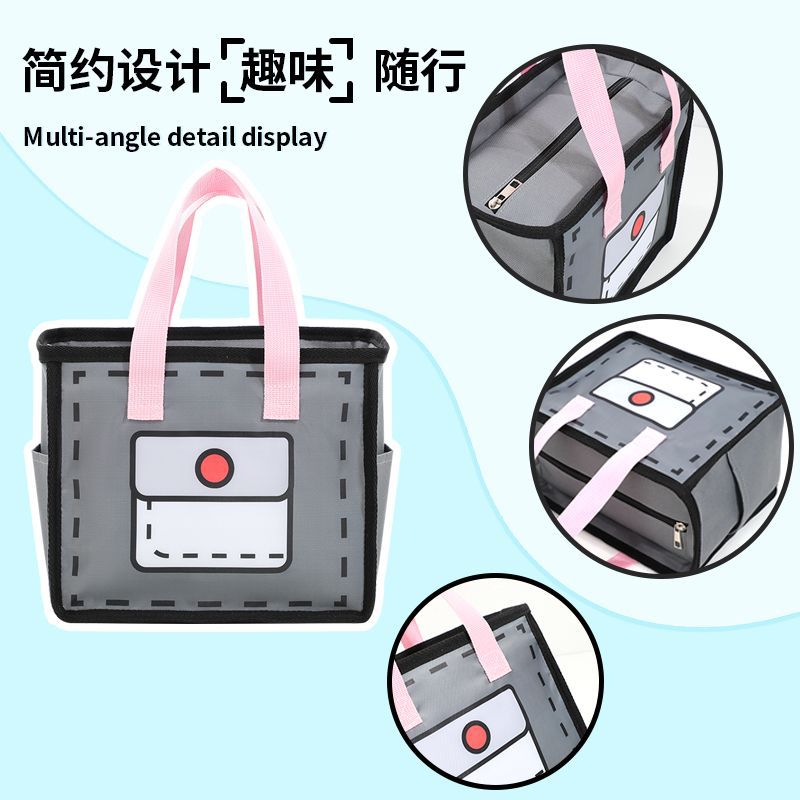 Insulated Lunch Bags with Magic Pocket