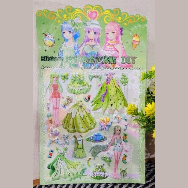 3D Puffy Stickers - Multiple Designs