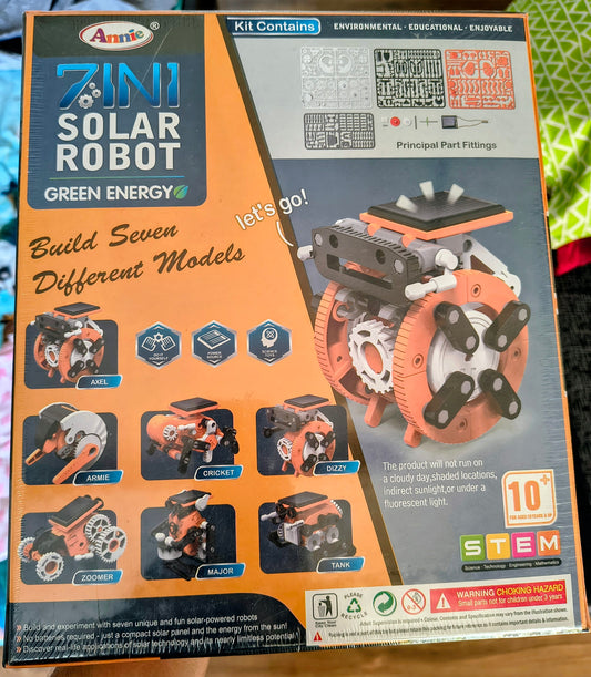 7 in 1 Solar Robot