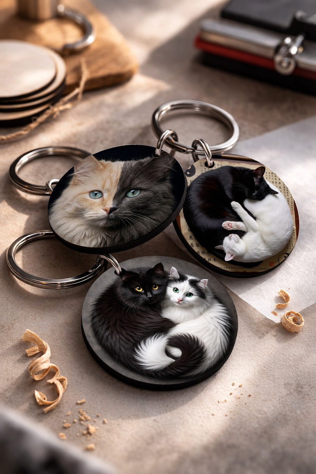 Customized key chains (Pack of 3)