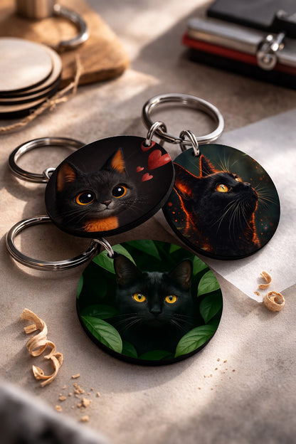 Customized key chains (Pack of 3)