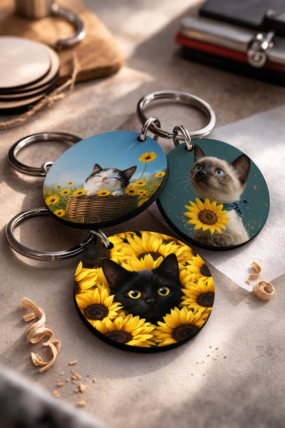 Customized key chains (Pack of 3)