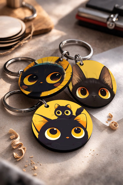 Customized key chains (Pack of 3)