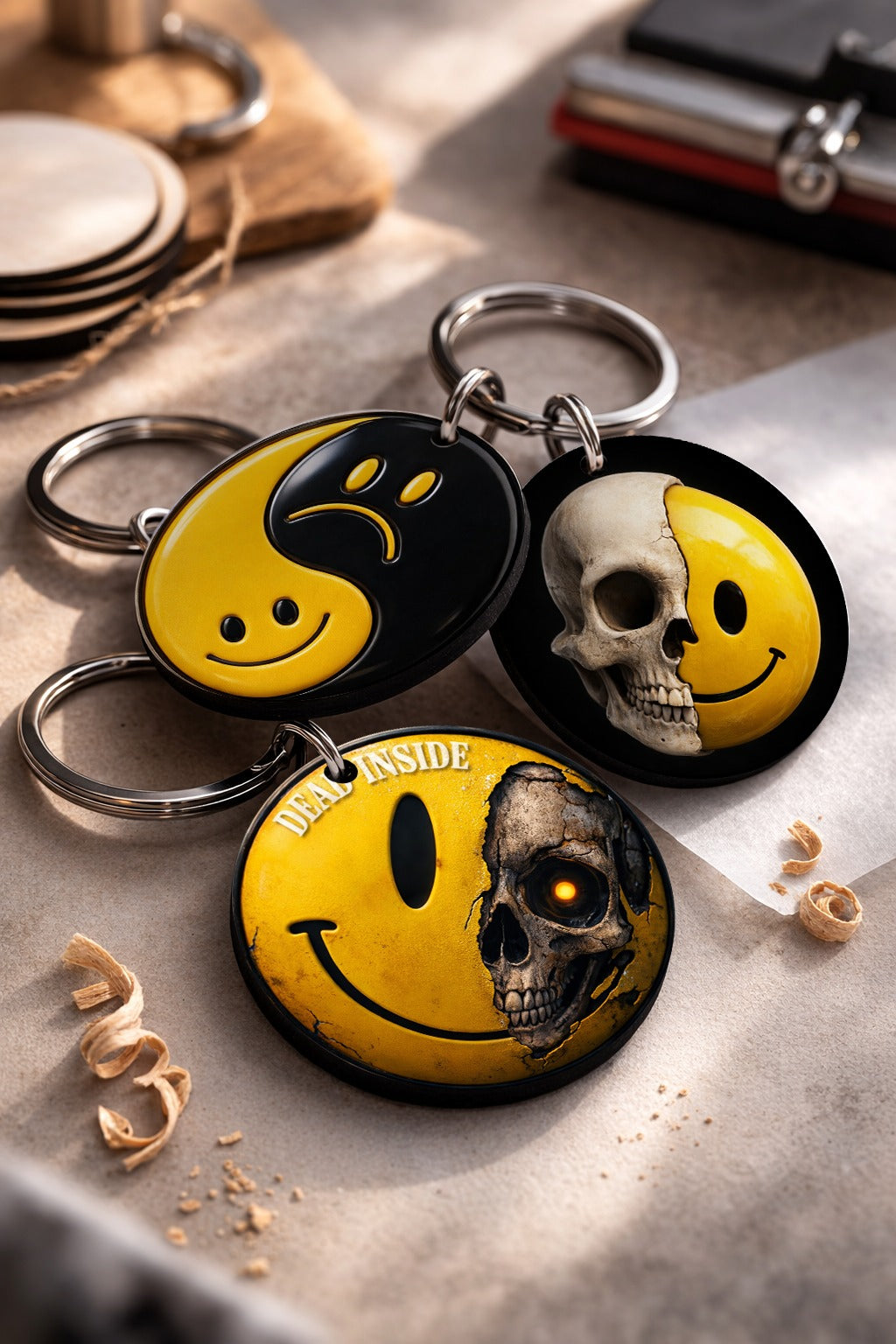 Customized key chains (Pack of 3)