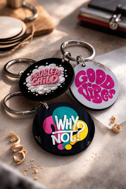 Customized key chains (Pack of 3)