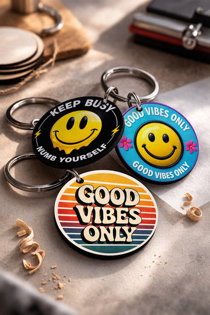 Customized key chains (Pack of 3)