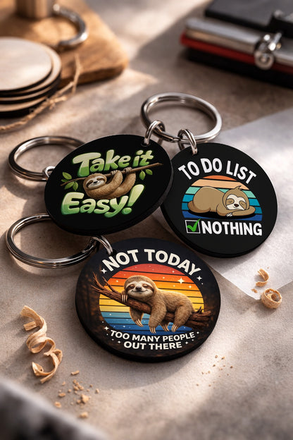 Customized key chains (Pack of 3)