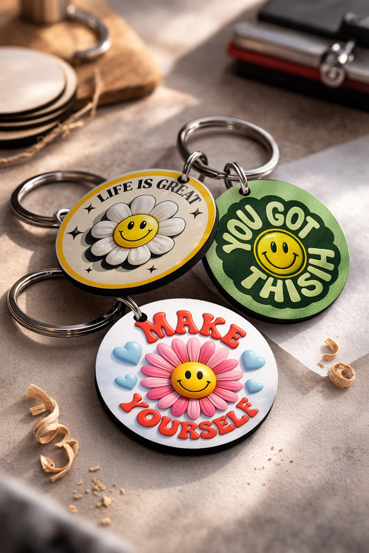 Customized key chains (Pack of 3)