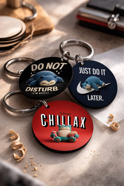 Customized key chains (Pack of 3)