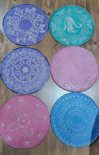 Rangoli Stencil (Free with rangoli colour pack)