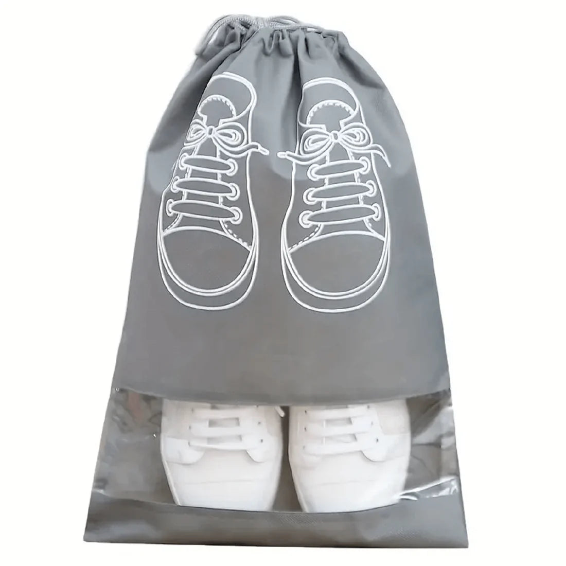 Travel Shoe Bag with Drawstring