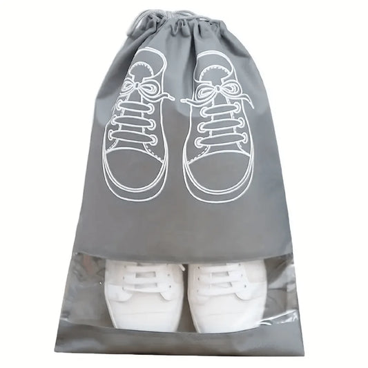 Travel Shoe Bag with Drawstring