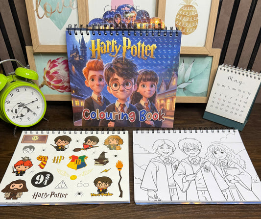 Colouring Book with Stickers