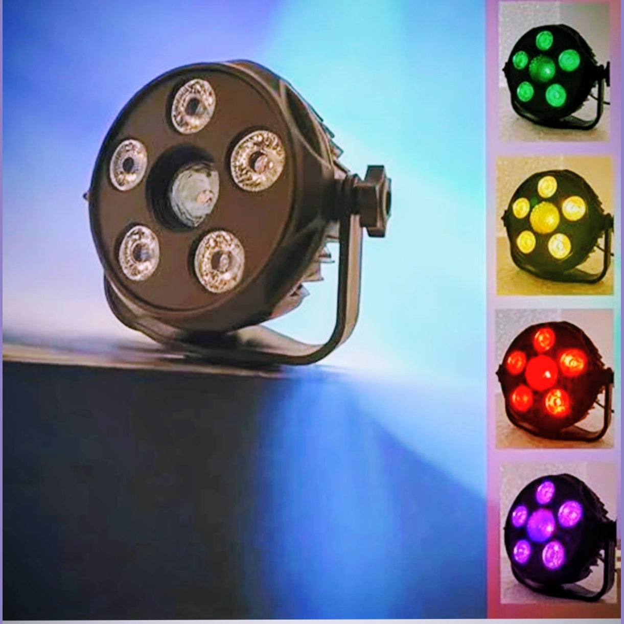 DJ Flashing Light (6 LED) - Multicolour