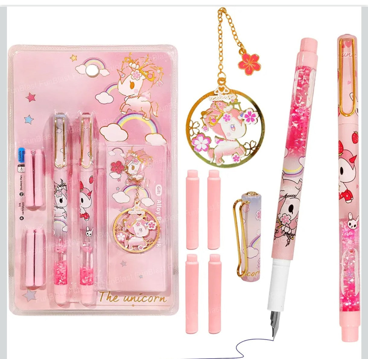 Unicorn Fountain Pen Set