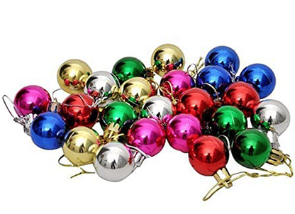 Christmas Tree Decoration Balls (Pack of 12)