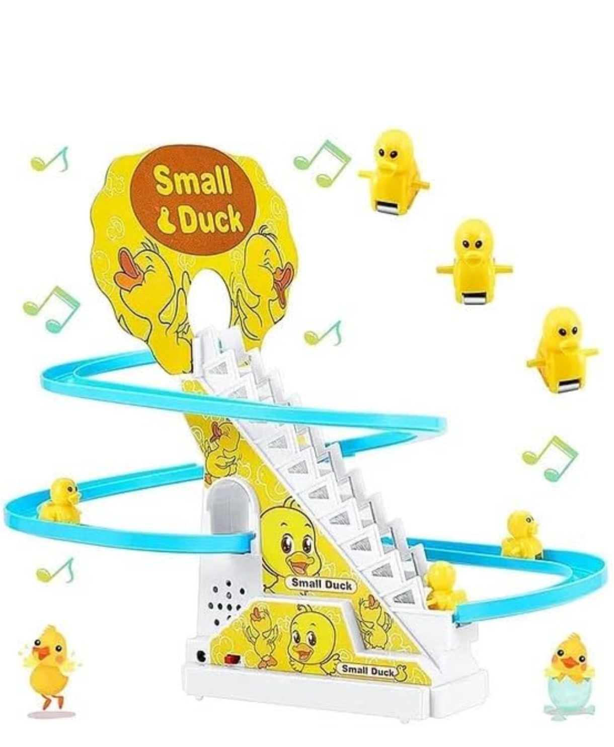 Small Duck Stair Automatic Climbing Track Toy
