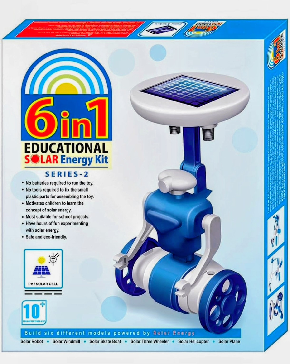 6 in 1 Educational Solar Energy Kit