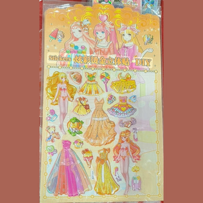 3D Puffy Stickers - Multiple Designs