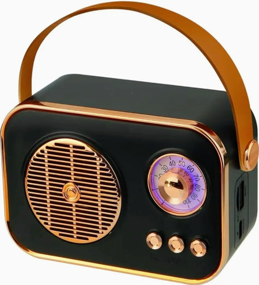 Bluetooth Wireless Speaker Retro Radio