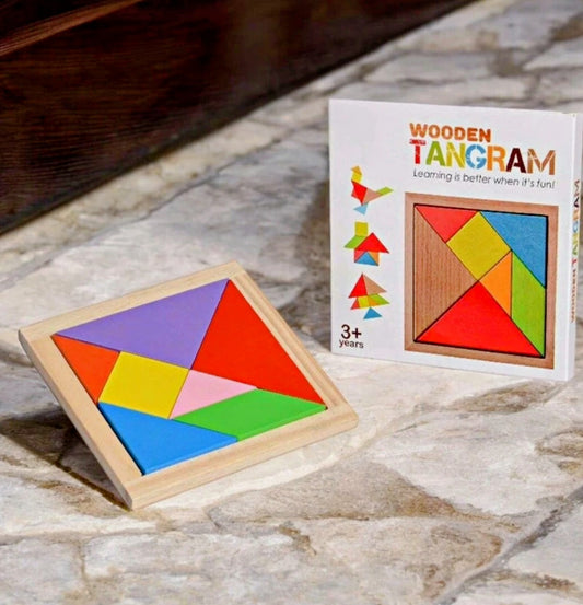 Wooden Tangram