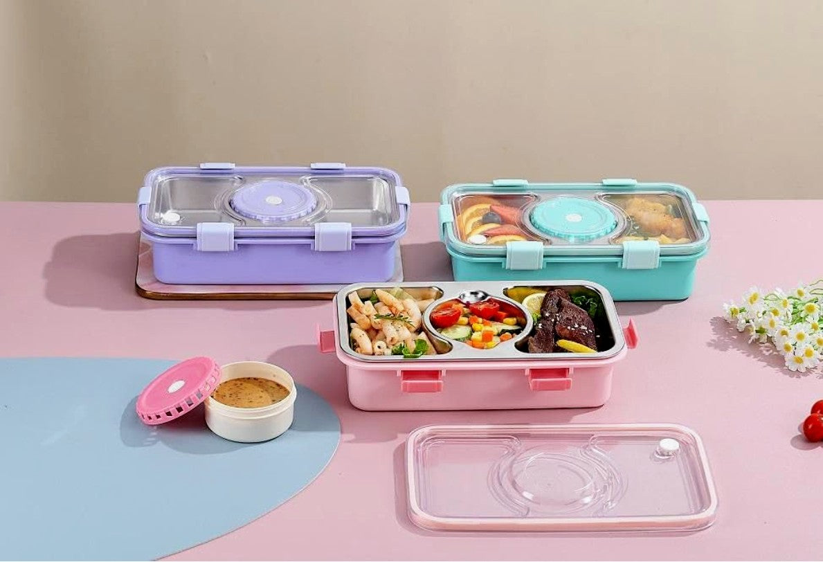 3 compartment Lunch Box