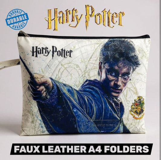 Harry Potter Faux Leather A4 Folder