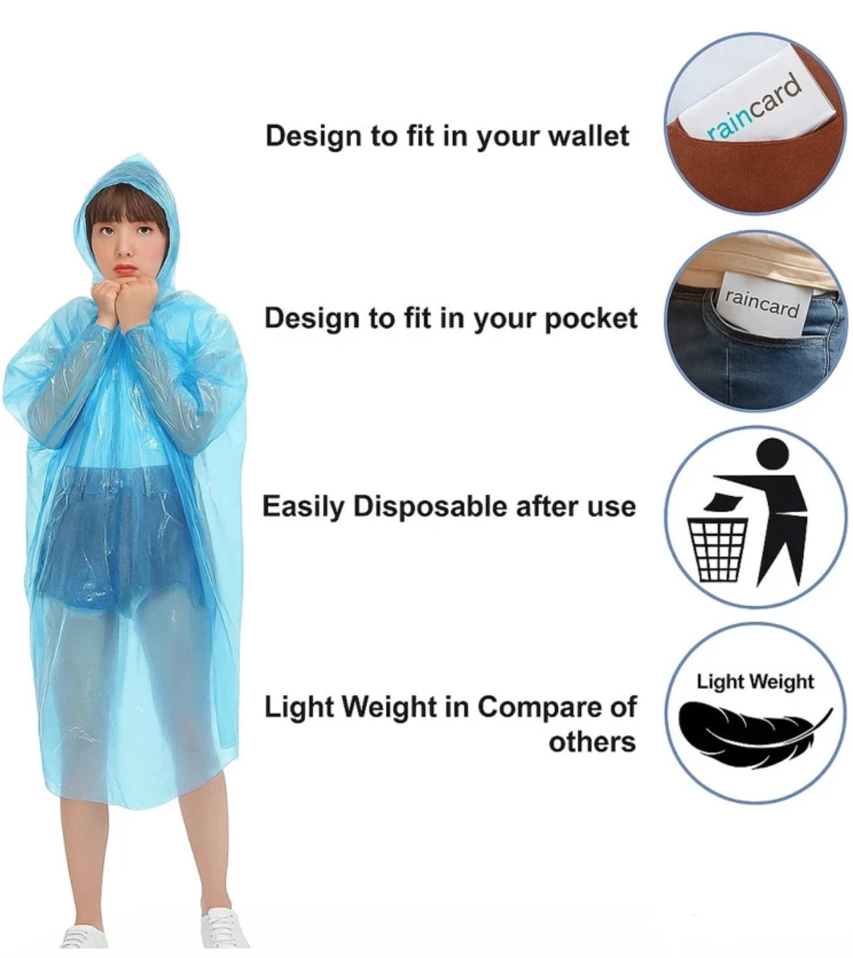 Raincard - Disposable Raincoat