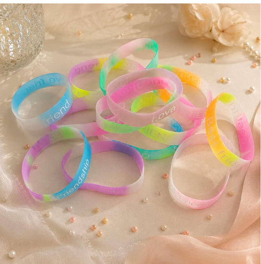 Silicon Friendship Band - Random colour