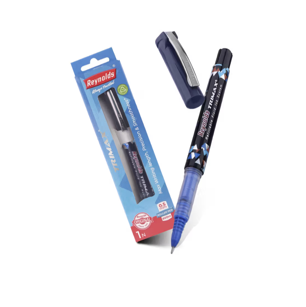 Reynolds Trimax Roller Pen (Blue)