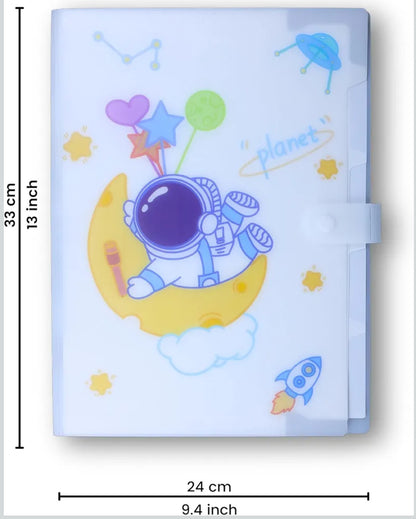 Space Folder - A4 size with button Lock