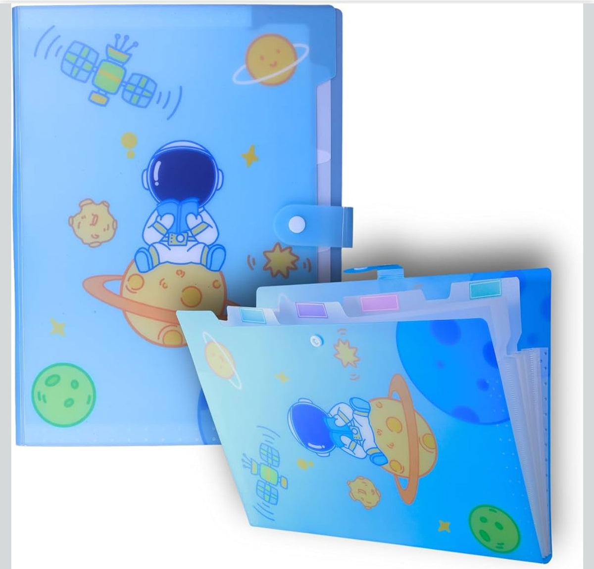 Space Folder - A4 size with button Lock