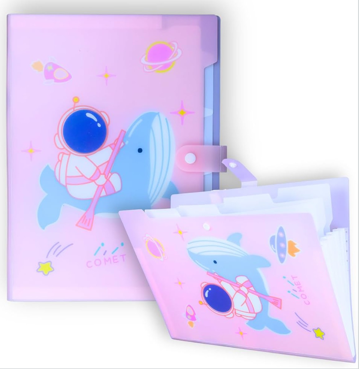Space Folder - A4 size with button Lock