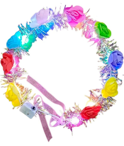 LED Flower Headband