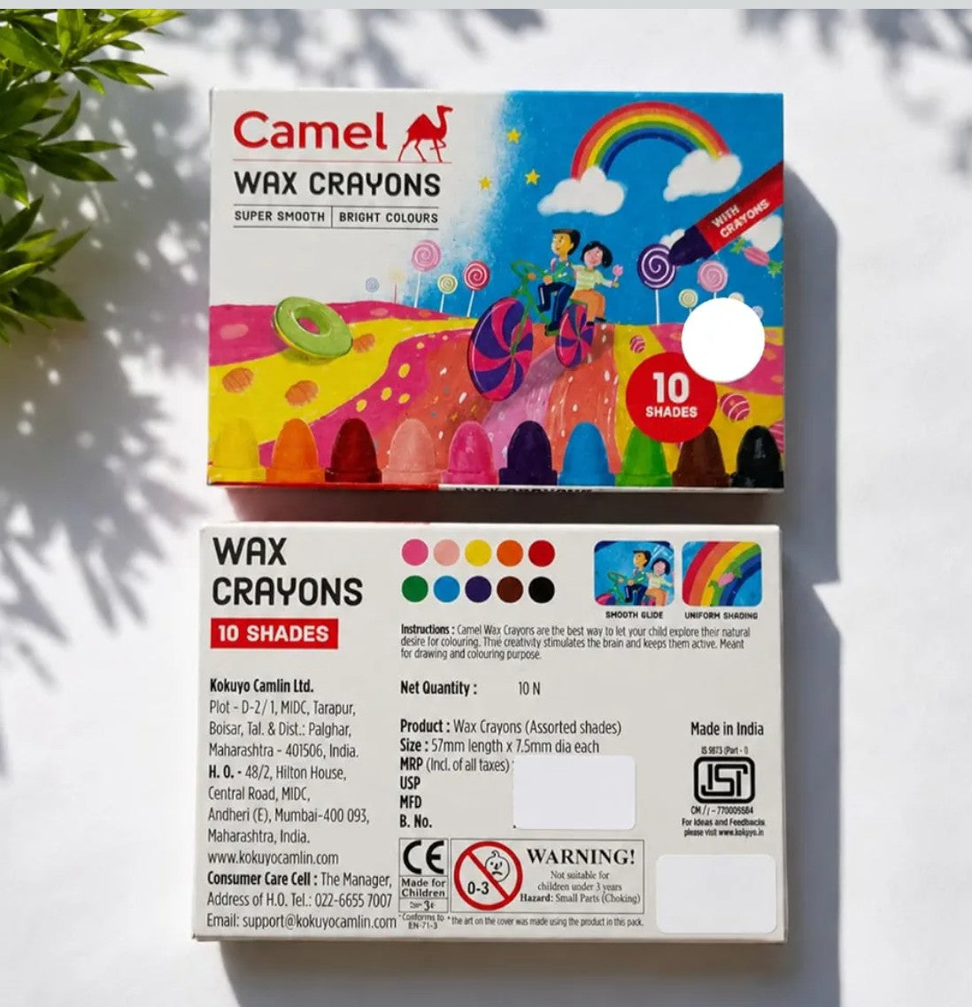 Camel Wax Crayons
