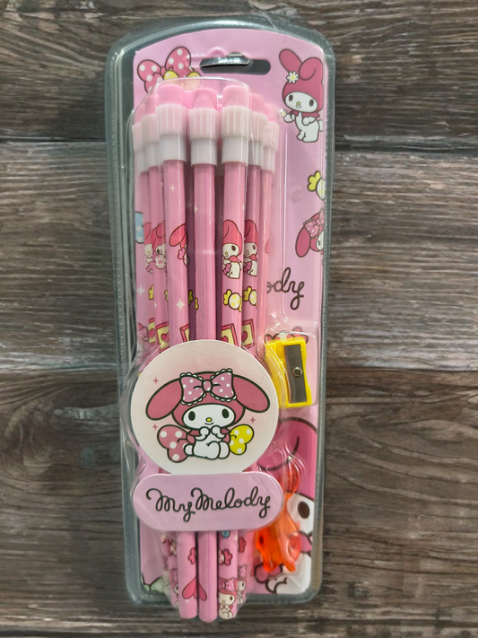 My Melody Pencil (12 pcs) with Sharpener