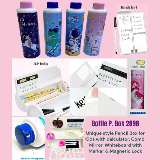 Bottle shaped geometry box
