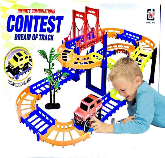 Car Track Toy (battery Operated)