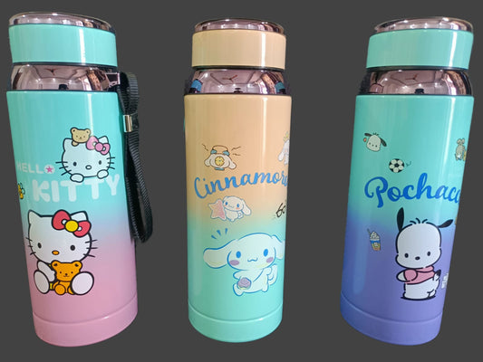 Cartoon Water Bottles (Steel)