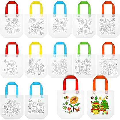 DIY Colour Bags (Random Designs)